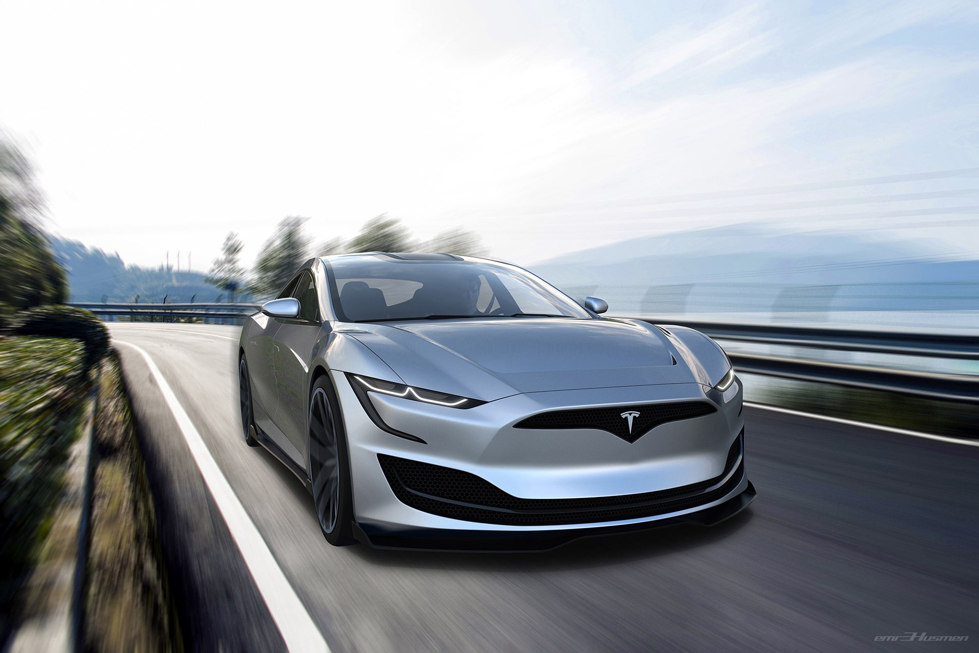 Как може да изглежда новата Tesla Model S