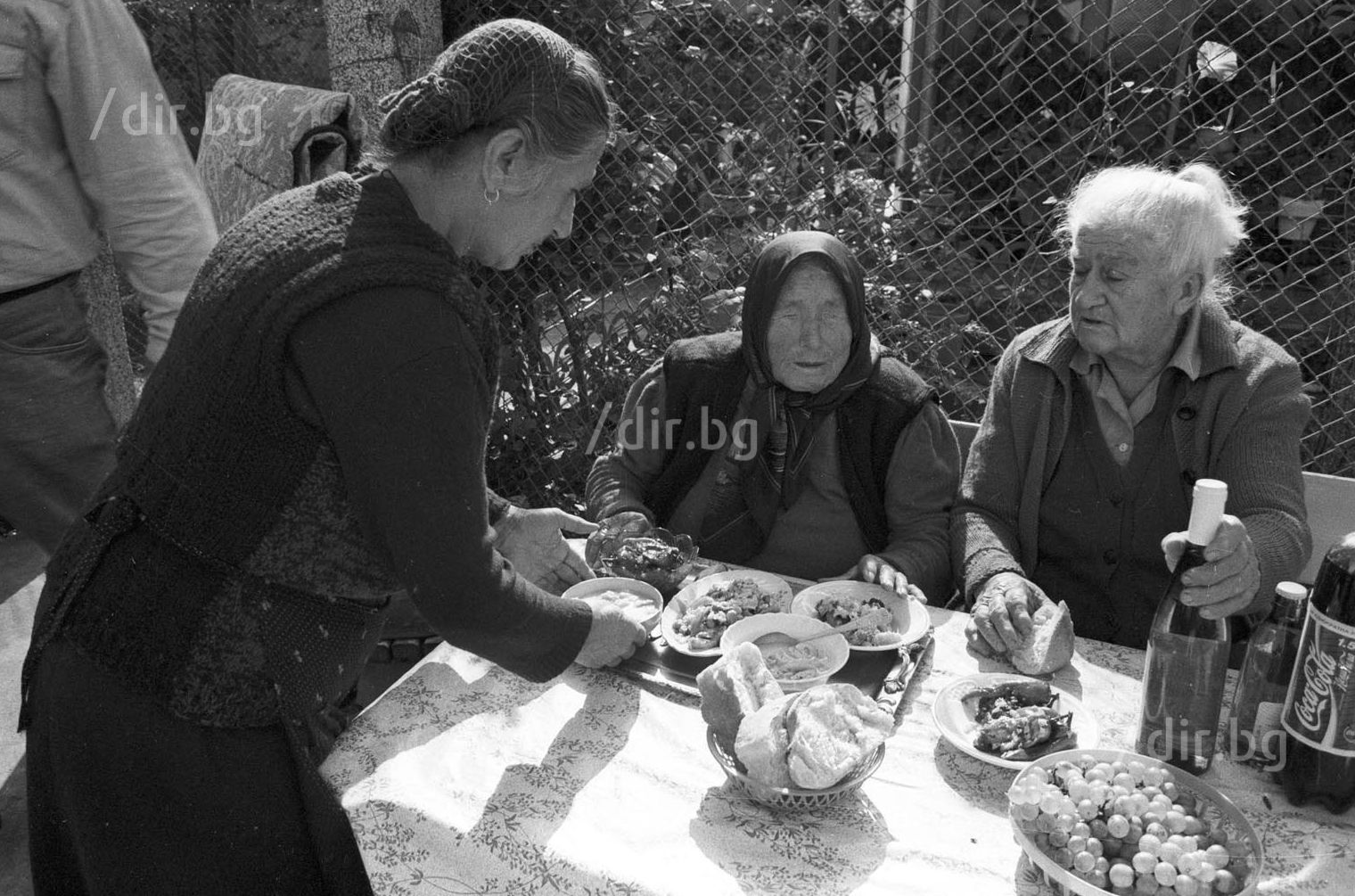 Октомври 1994 г. На гости на Ванга