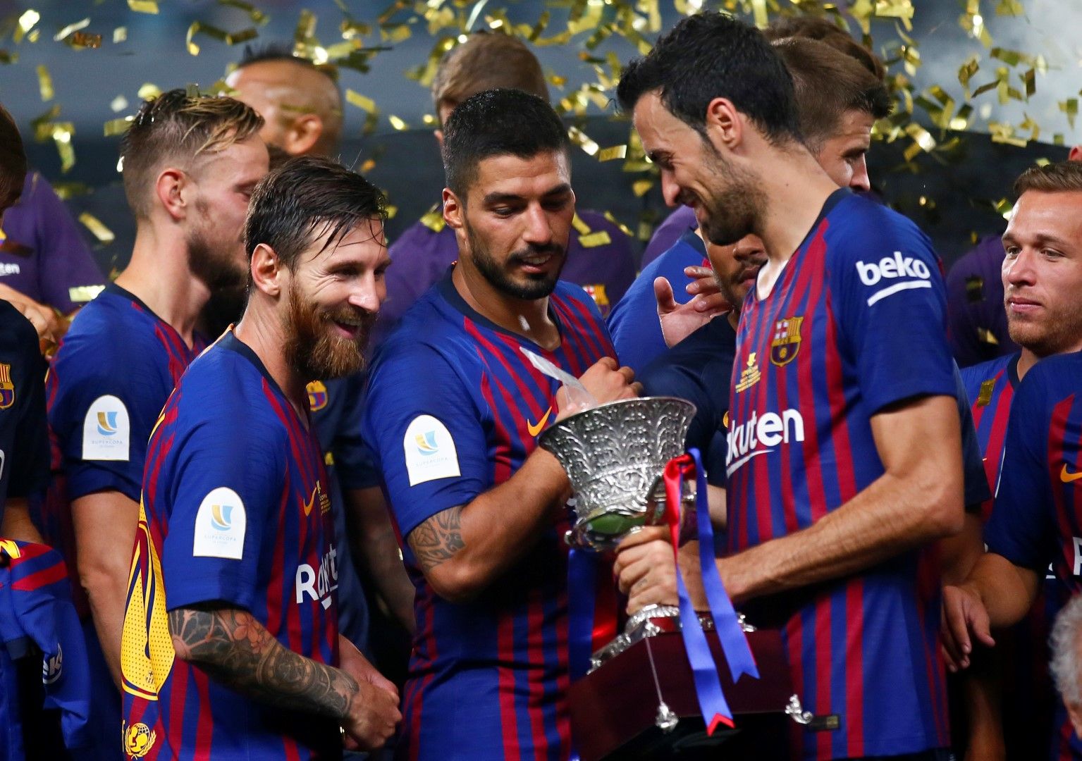 Барселона за последно спечели трофея през 2015-а, когато сломи Ювентус на финала. Ключово както винаги ще е представянето на Лео Меси. Каталунците са в тежка група с Тотнъм, Интер и ПСВ.