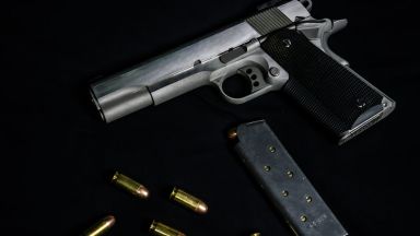 Хамбург Април 2020 В един горски участък късно вечерта се