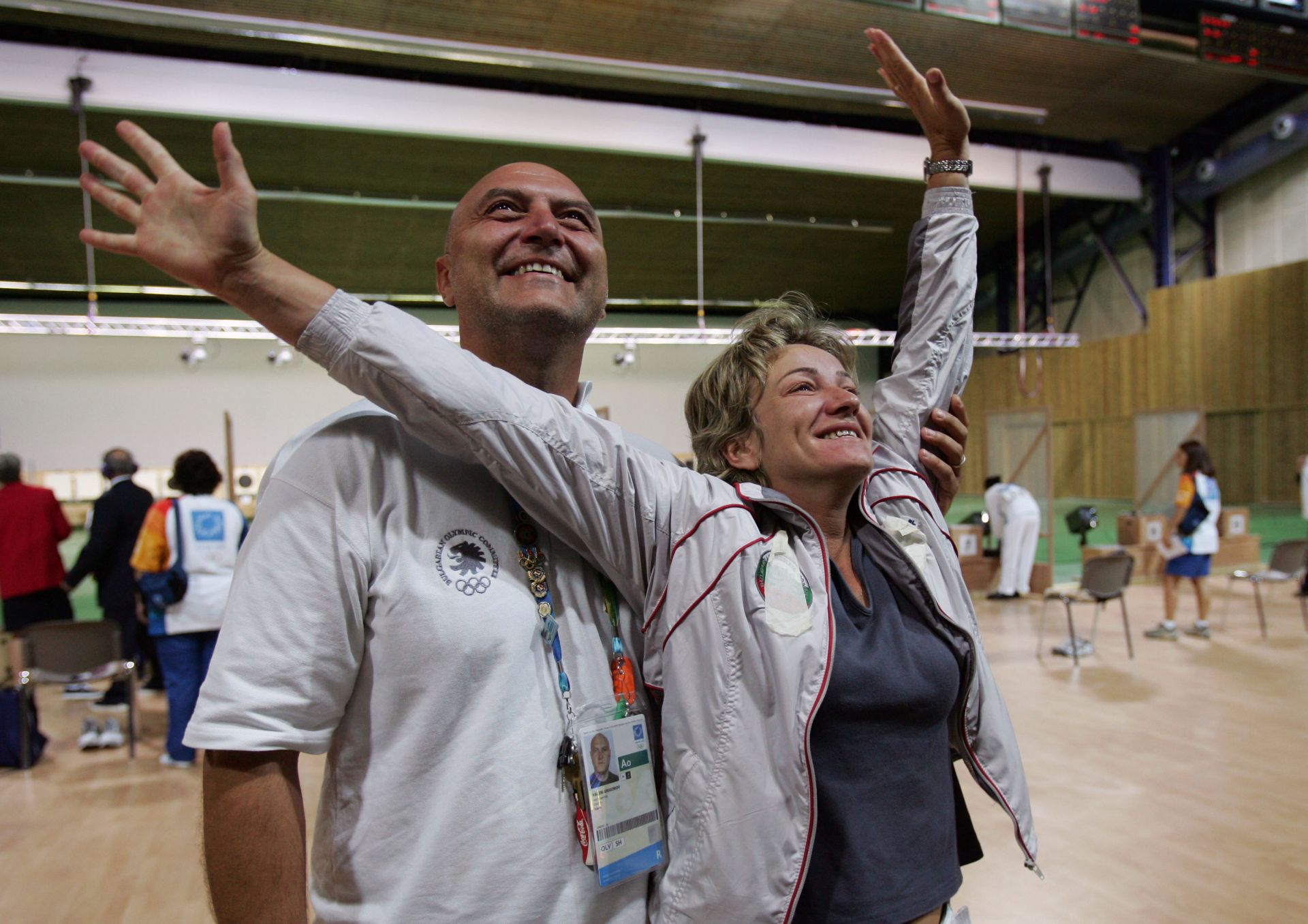 Мария Гроздева и съпругът й Валери Григоров донесоха огромна радост за България със страхотния си тандем от състезател и треньор. Имат три деца.