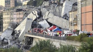 Виадуктът край Генуа  - изключително творение, непригодено за сегашния трафик 