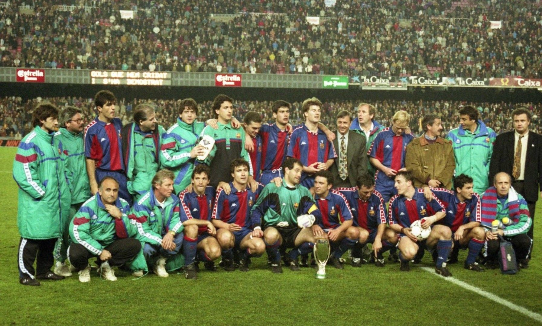 Суперкубок футбол 2024. UEFA super Cup 1992 Барселона. Суперкубок УЕФА 1997 Барселона. Барселона Кубок УЕФА 1997. FC Barcelona 1992/93.