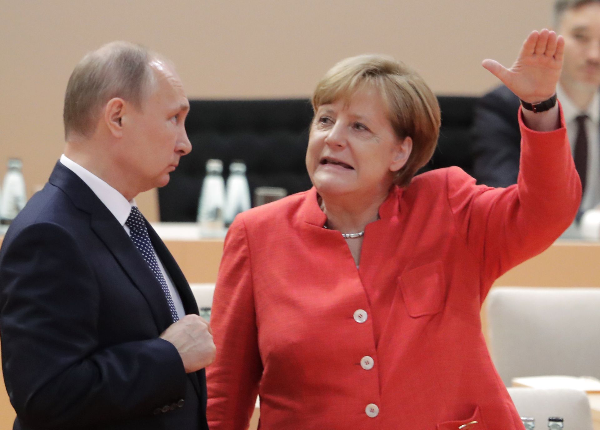 Владимир Путин поиска от Ангела Меркел съдействие (снимката е илюстративна)