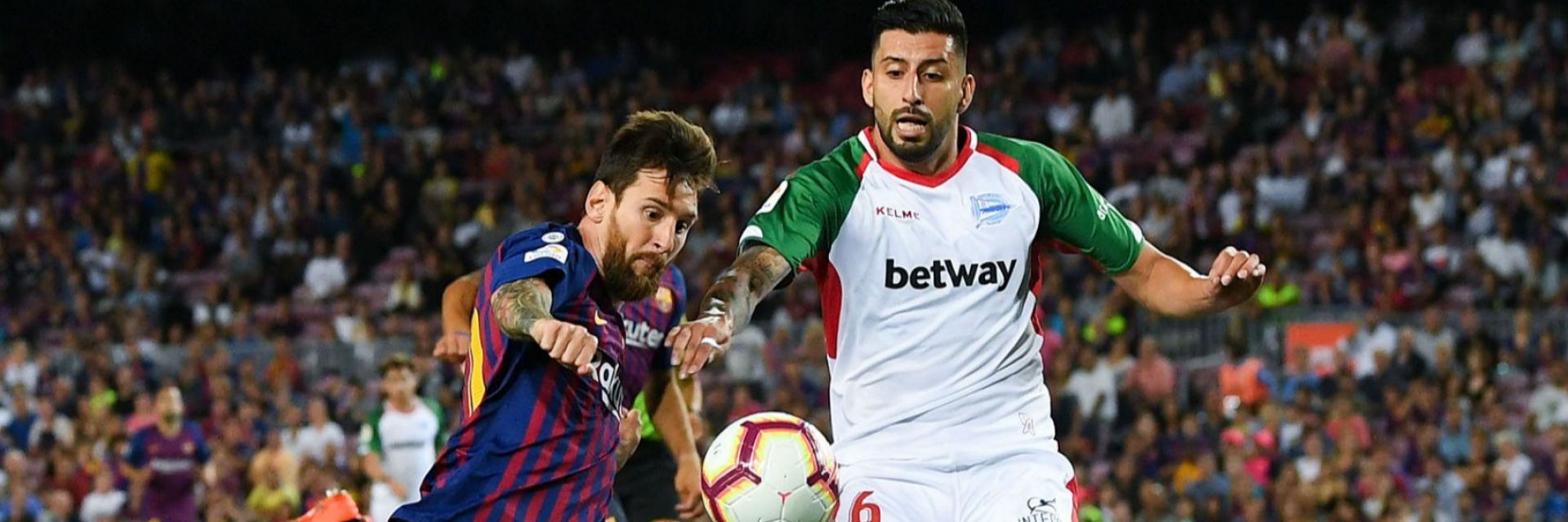 "Барса" тръгна с класика, Меси вкара два