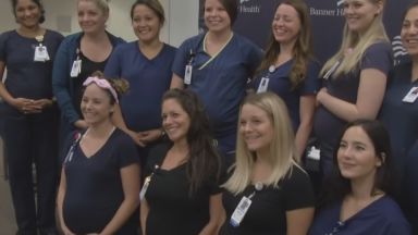 16 медсестри в болница забременели почти едновременно (видео)