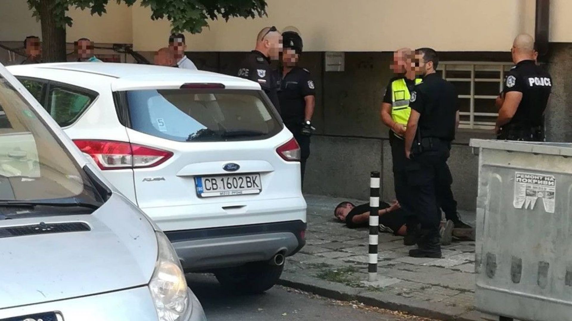 Хванаха бандит след зрелищно преследване в центъра на София