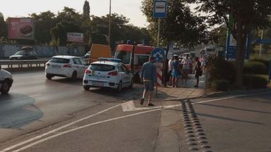 Верижна катастрофа на бул. "Иван Гешов" в София