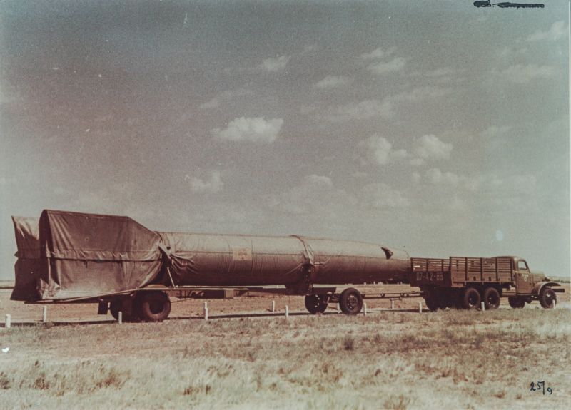 Изстрелването на първата пленена V-2 от Капустин Яр