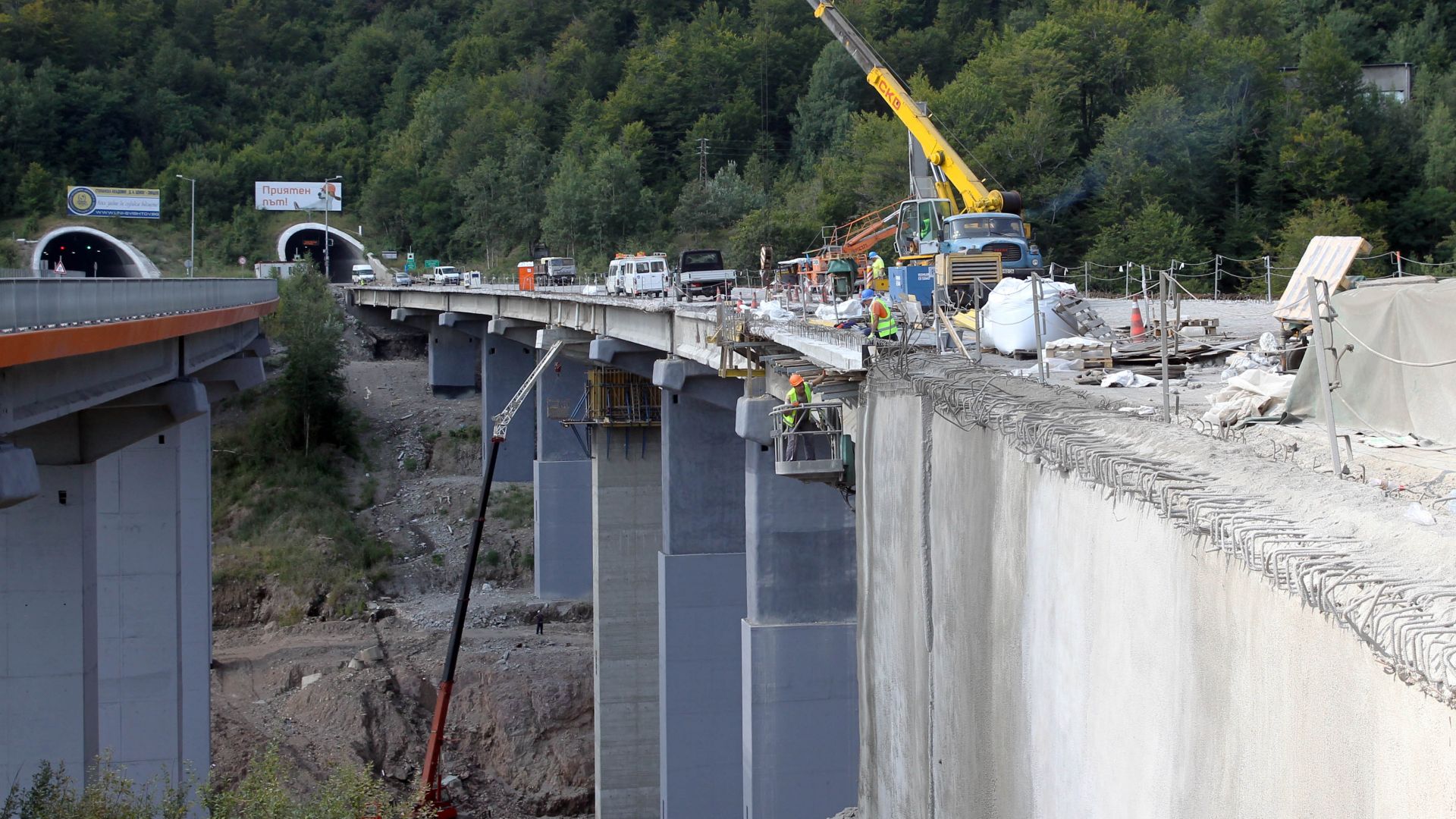 Завърши ремонтът на дилатационните фуги на мостовото съоръжение при девети