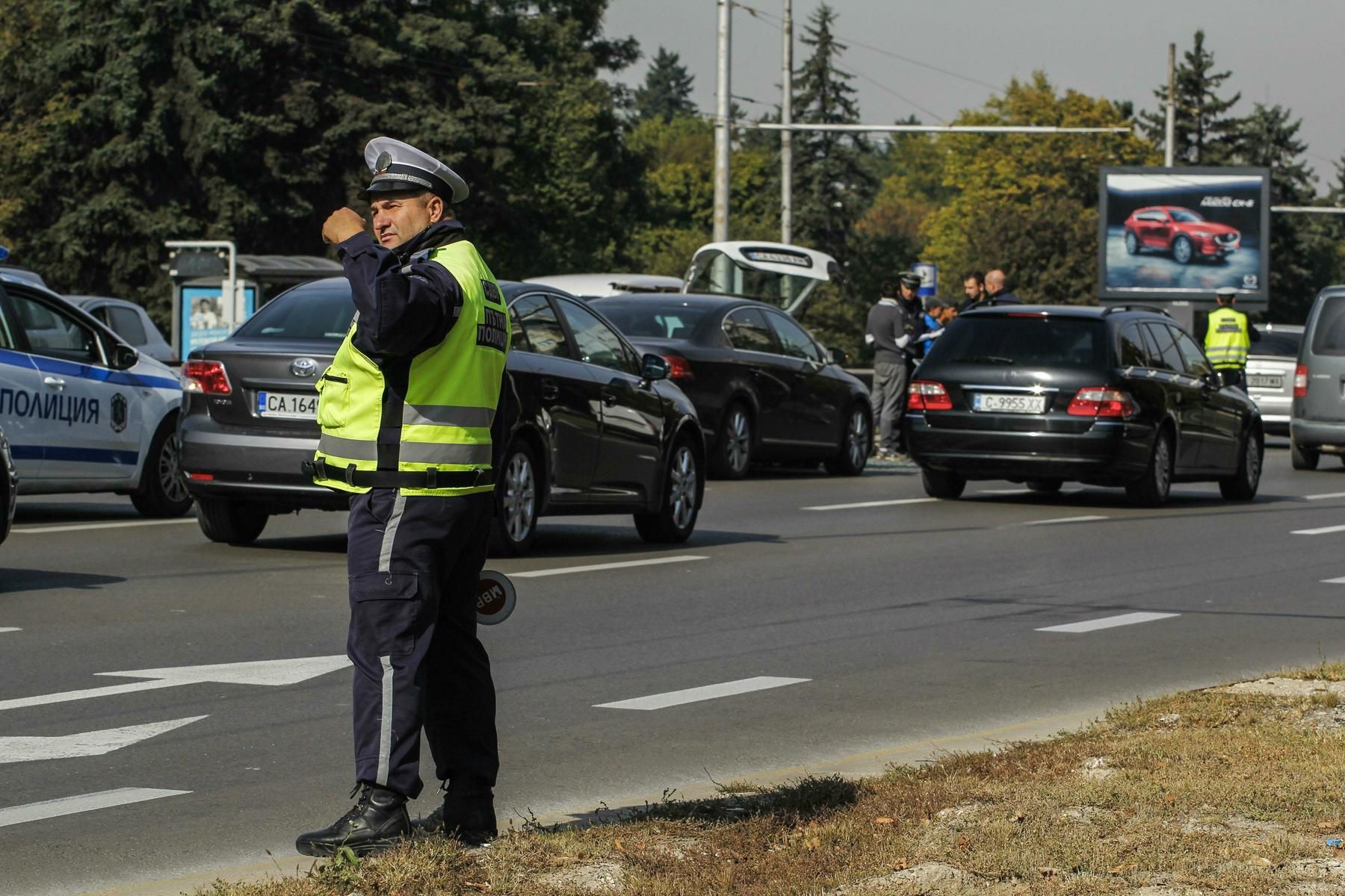 Пътна полиция вече глобява водачи с полици от "Олимпик" 