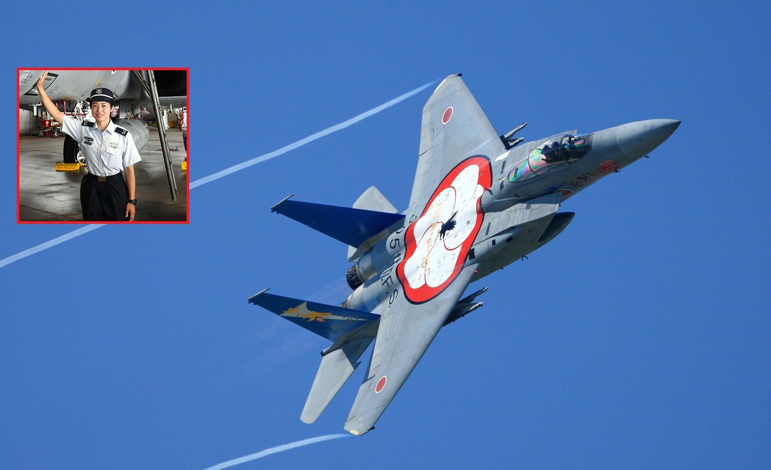 Миса Мацушима и японски F-15