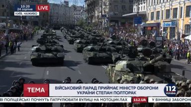 Ден на независимостта: Най-големият военен парад от 2009-а в Украйна