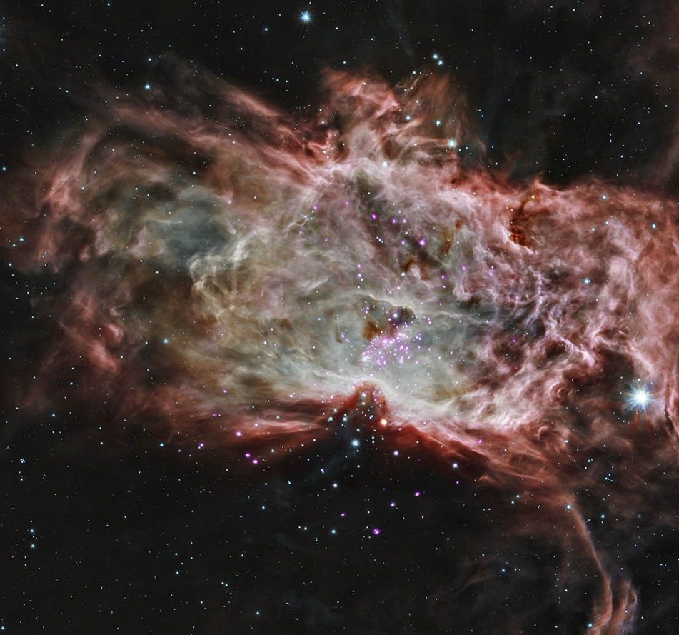 Мъглявината Огън и клъстерът  NGC 2024