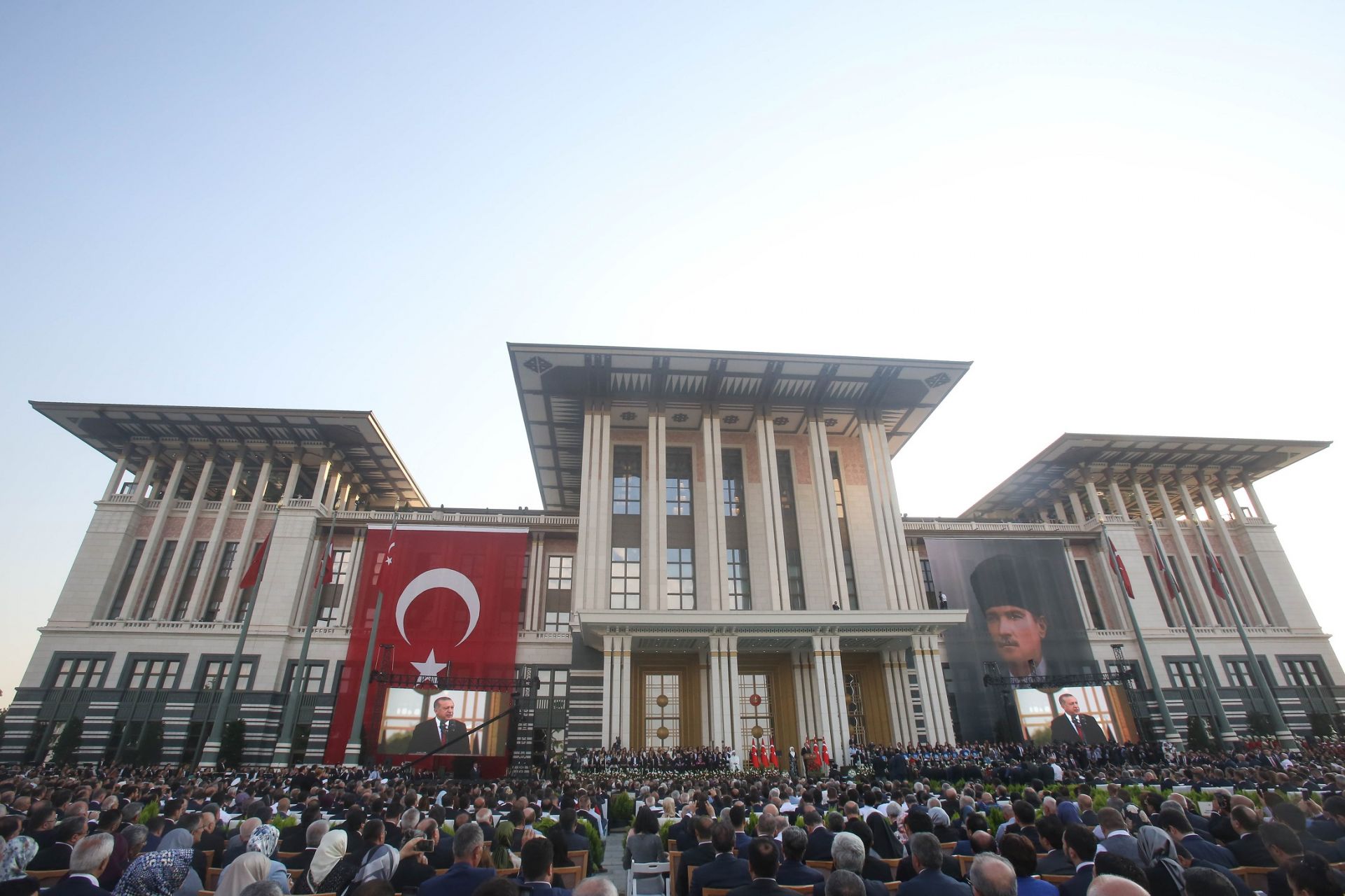 Сегашният дворец на Ердоган