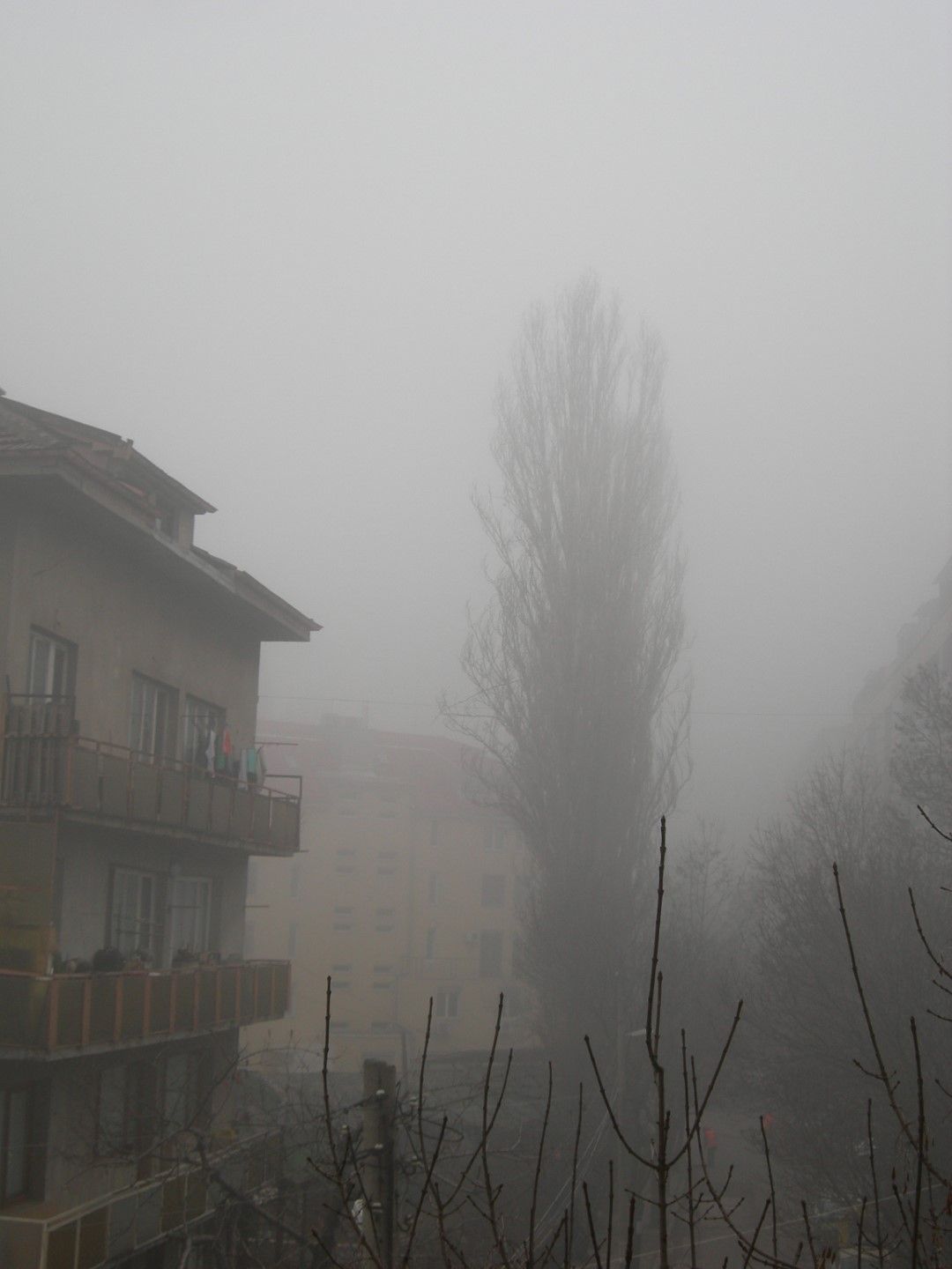 Зимно време и София често е в плен на инверсии, мъгла и смог