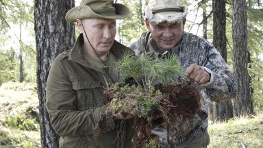Сибирска ваканция на Владимир Путин (снимки)