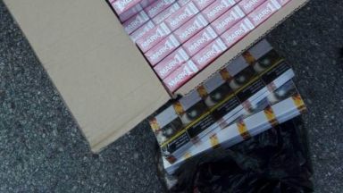 Трафикант на контрабандни цигари опитал да избяга от митничарите 