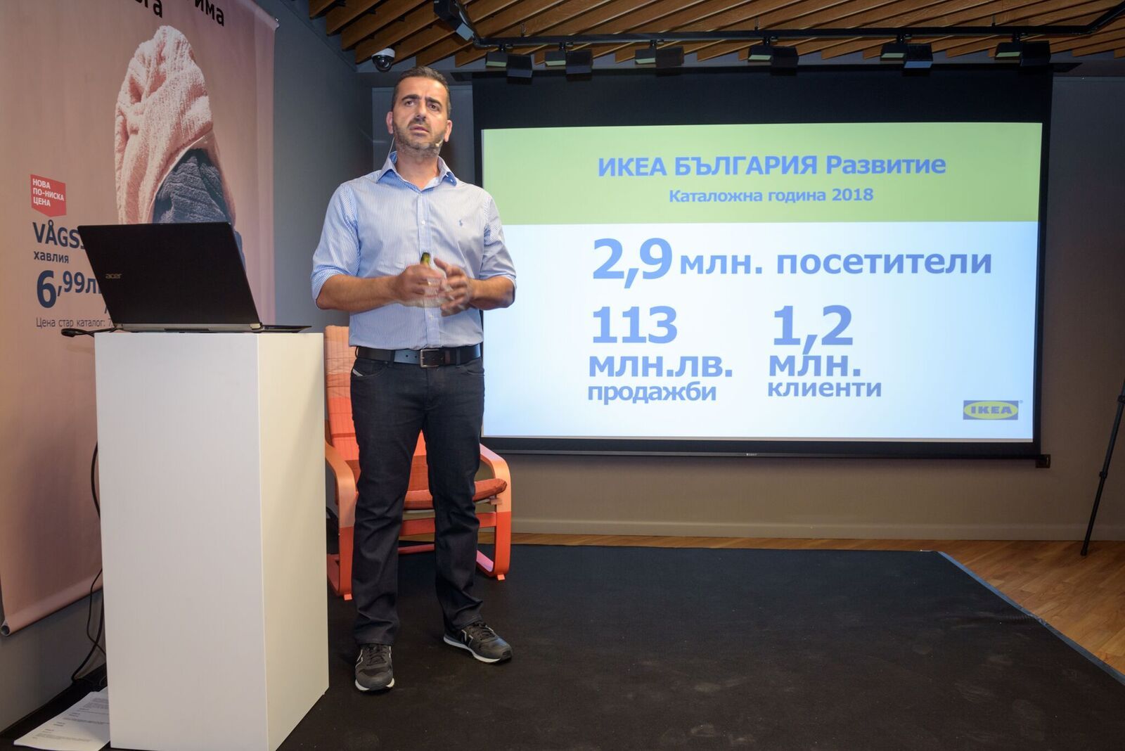 Никос Ифантидис, директор на ИКЕА-България