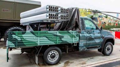 Русия показа пикап-ракетоносец