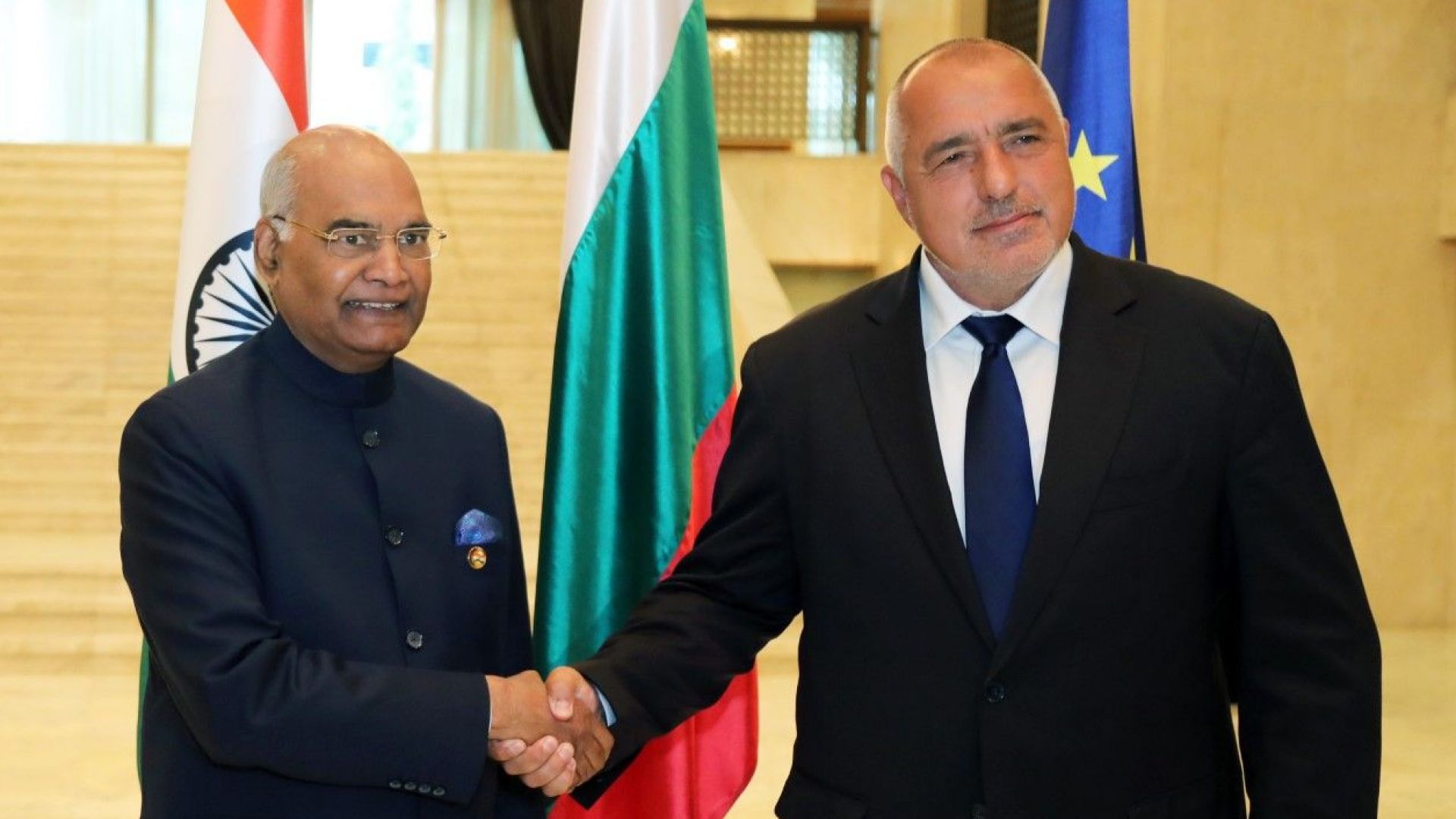 Министър председателят Бойко Борисов се е срещнал с президента на Индия