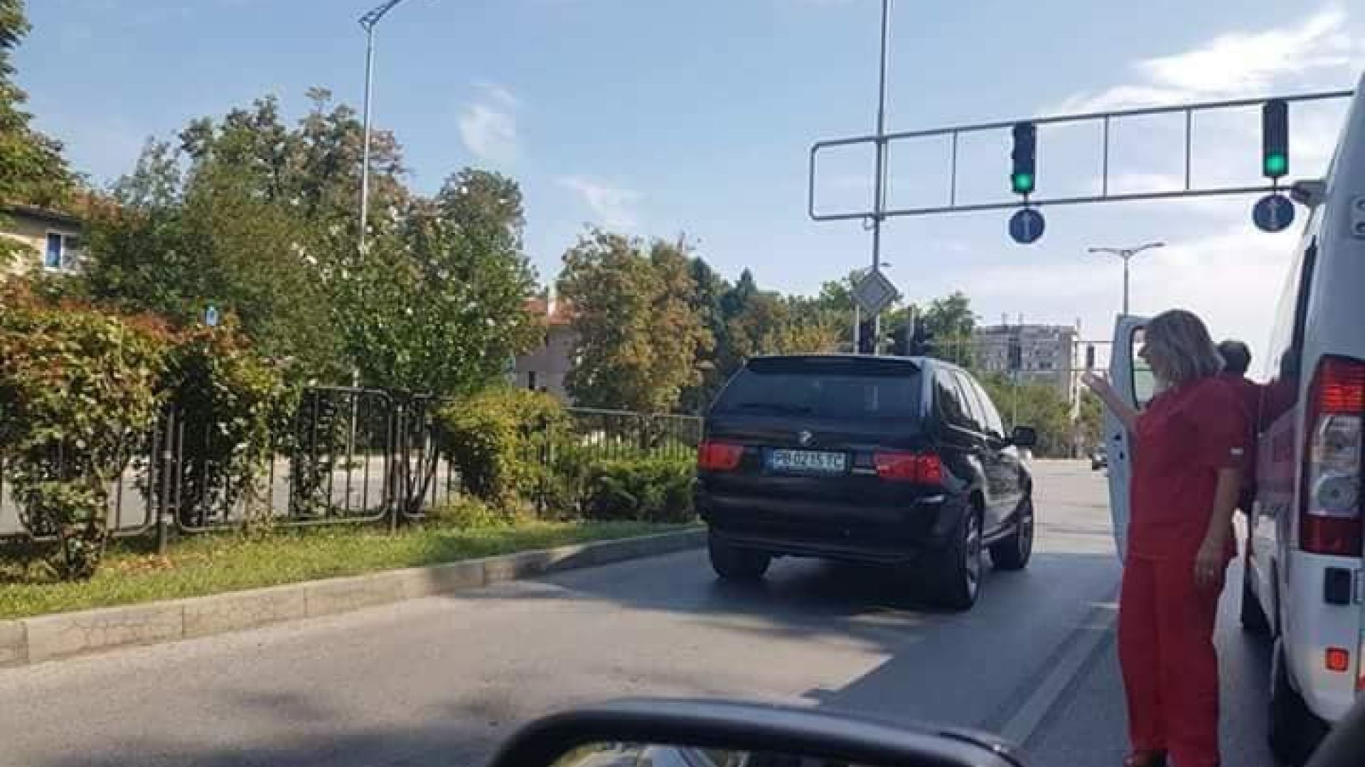 Полицията в Пловдив проверява случай при който шофьор на джип