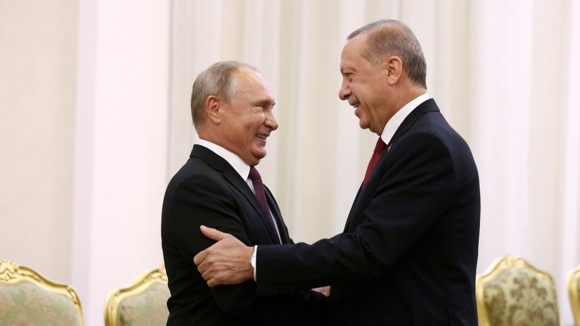 На срещата на лидерите на Русия Турция и Иран в