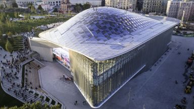 Откриха новата московска концертна зала "Зарядие"