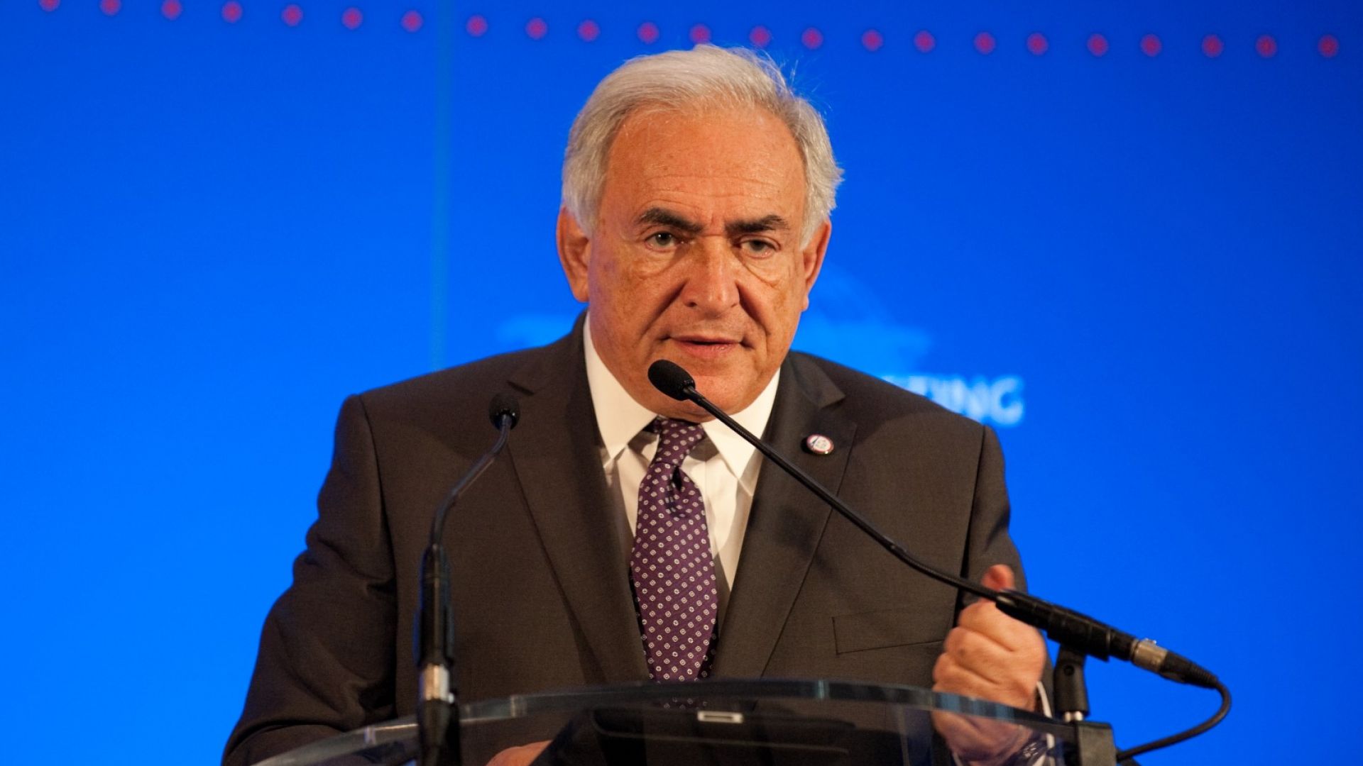 Бившият управляващ директор на Международния валутен фонд МВФ Доминик Строс Кан