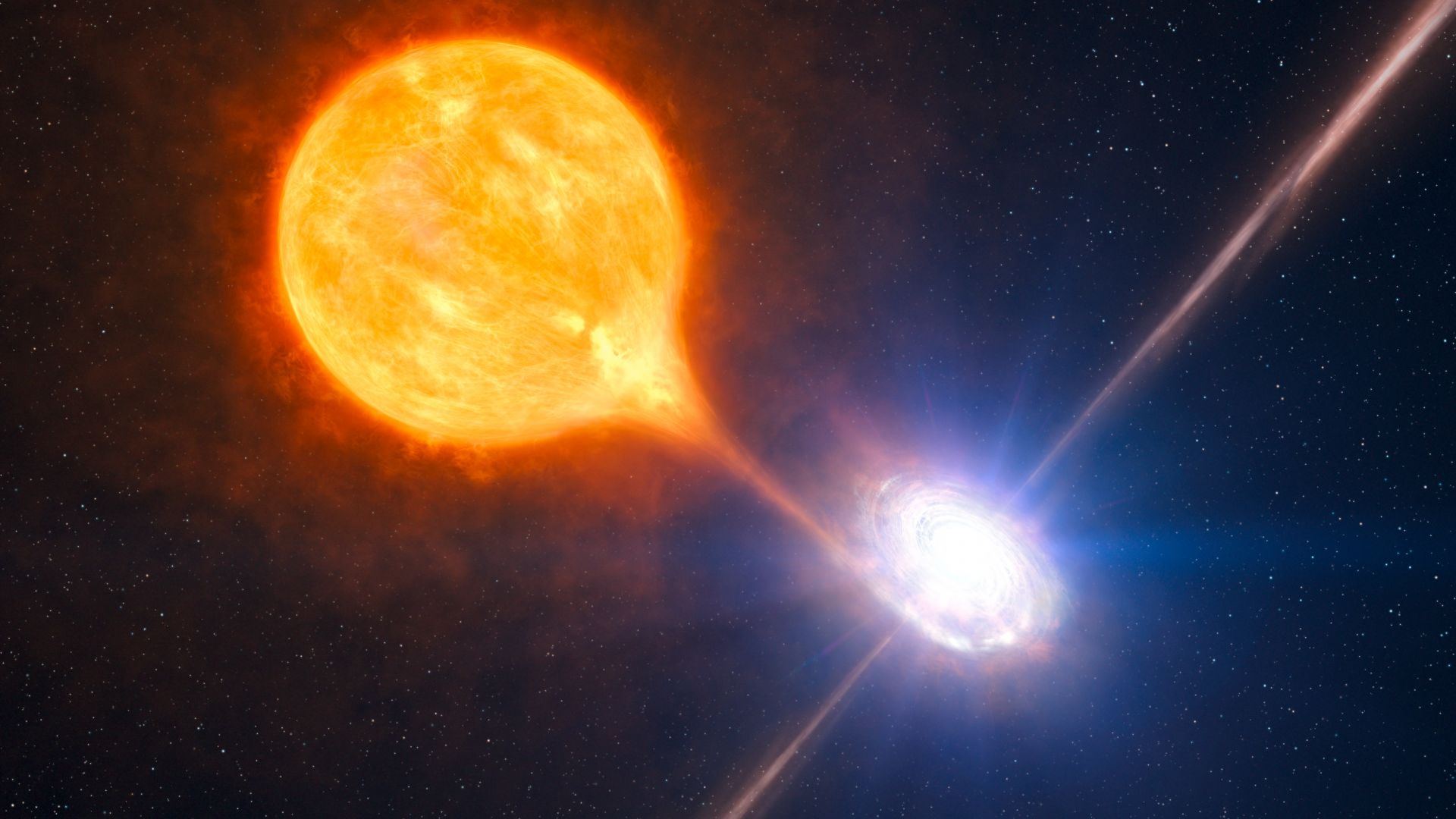 Свръхмасивните черни дупки могат да формират звезди