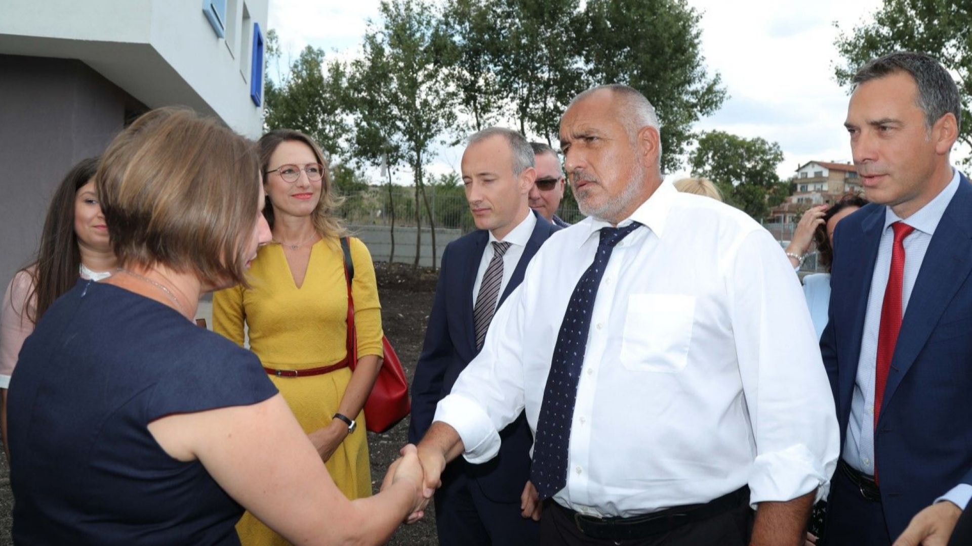 Министър председателят Бойко Борисов откри новата и модернизирана Професионална гимназия по