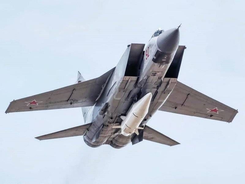МиГ-31 с "Кинжал"