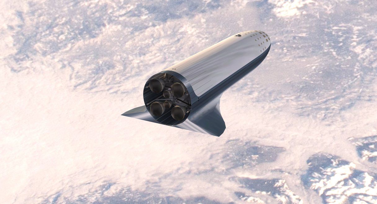 Освен товари на Земята, военният Starship ще може да доставя оръжия и до околоземна орбита
