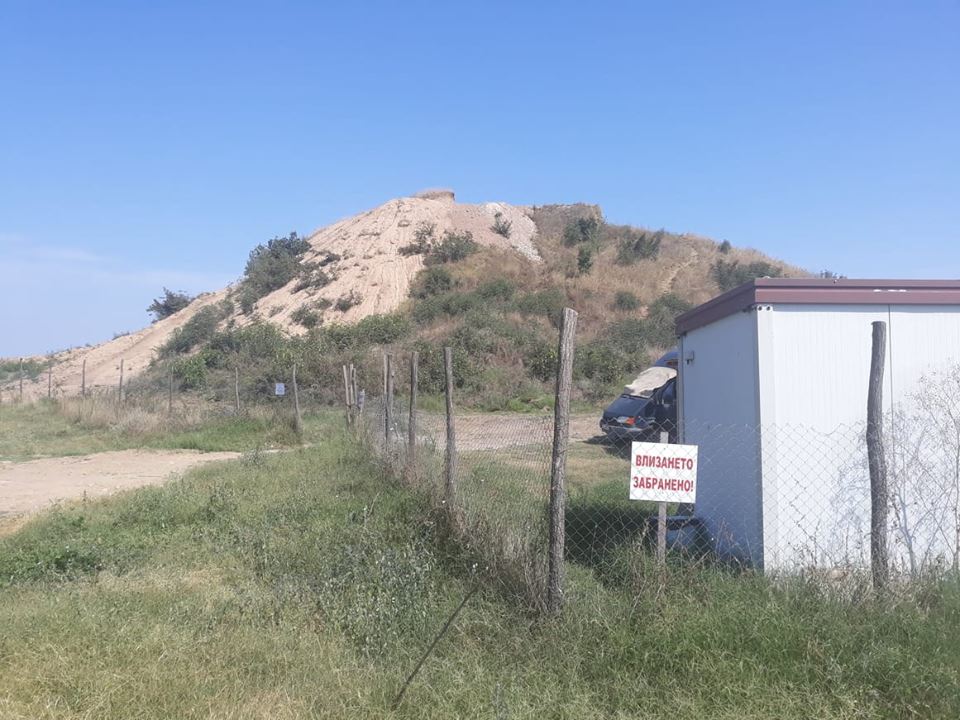 Малтепе е оградено от туристите