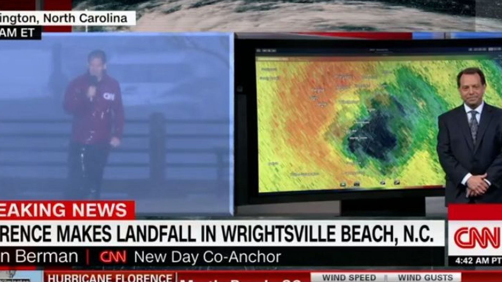 Продължават да се увеличават жертвите на урагана Флорънс съобщи CNN