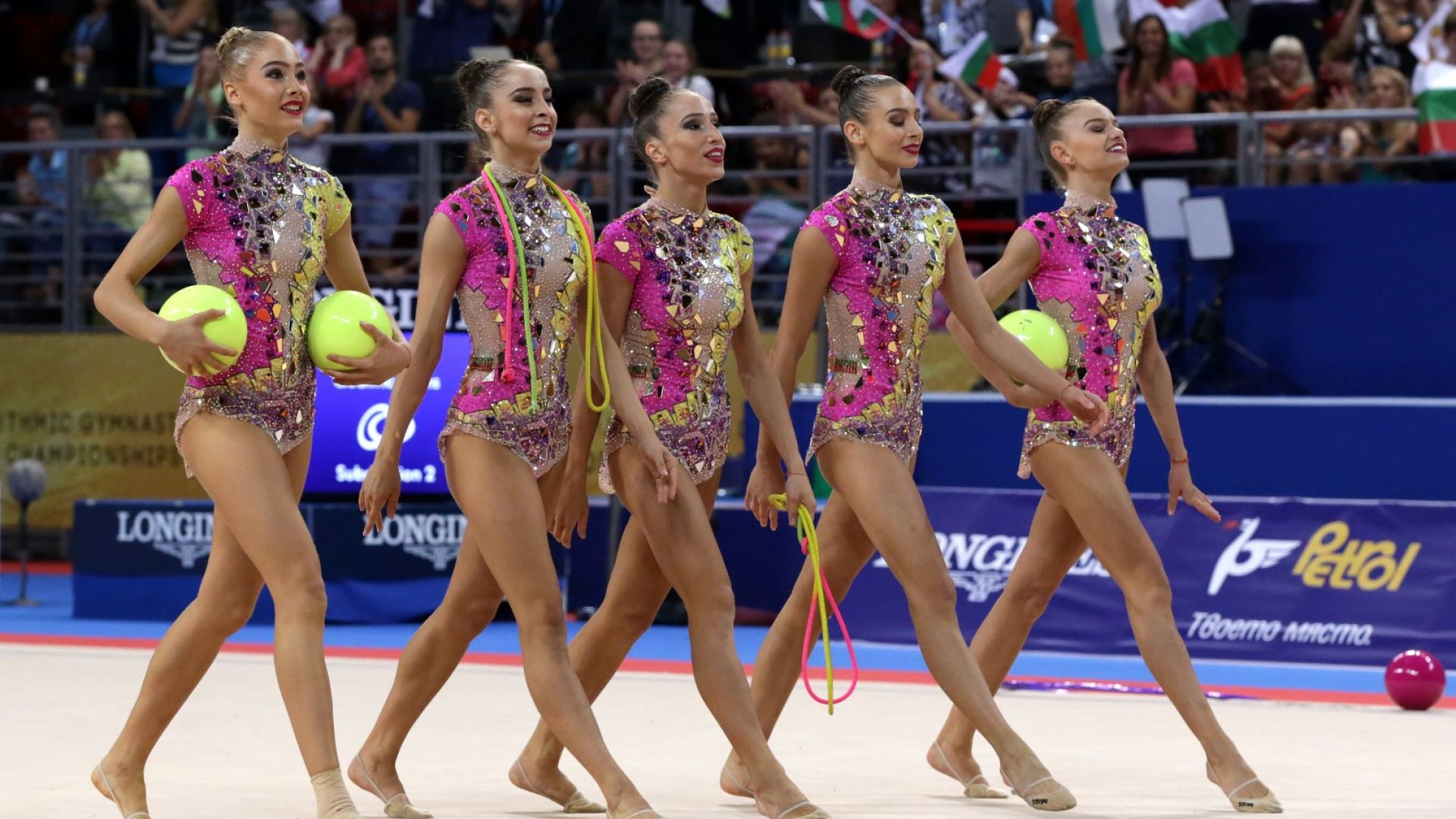 България отново получи Световно по художествена гимнастика