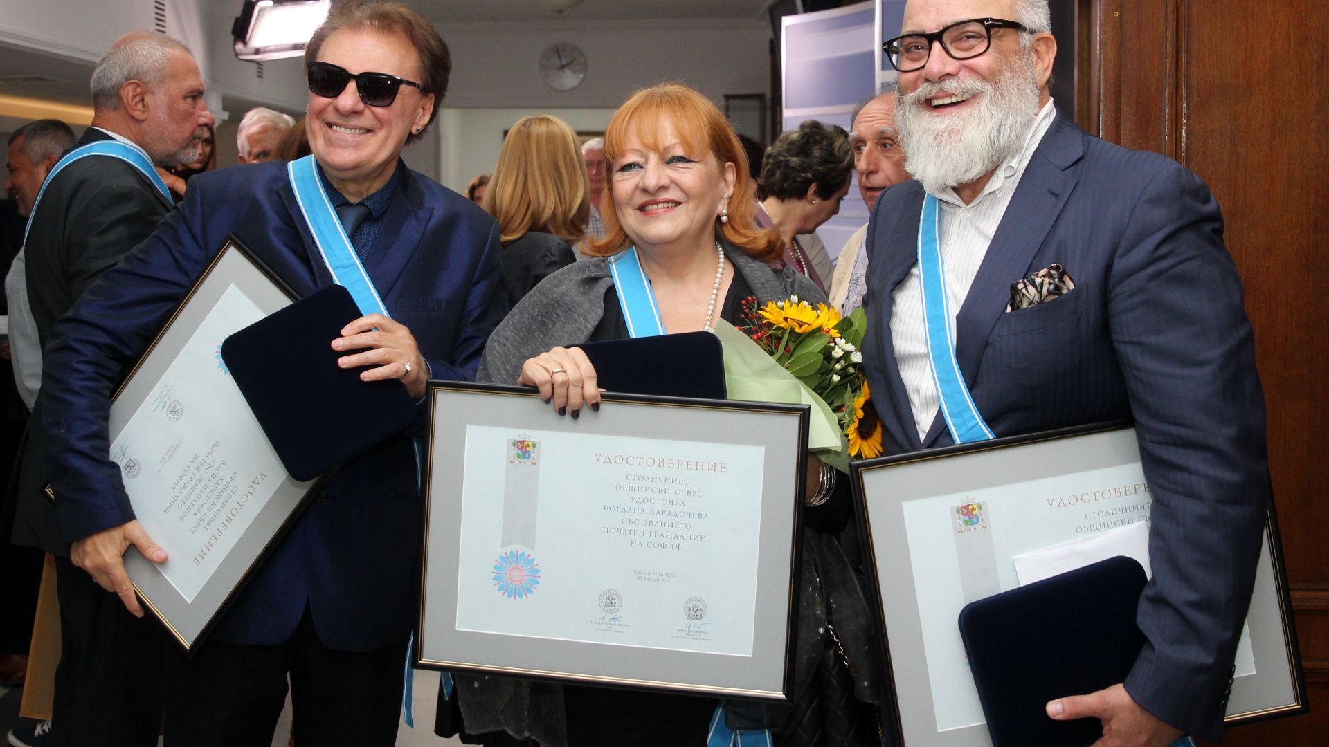 13 имените българи станаха почетни граждани на столицата по повод