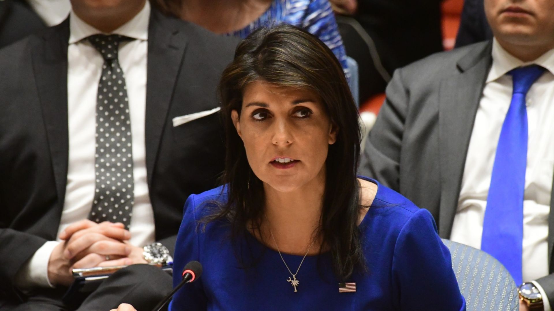 Американският постоянен представител в ООН Ники Хейли обвини Русия че