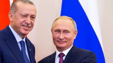 Ердоган и Путин се срещат в Сочи на 4 септември за "зърнения коридор"