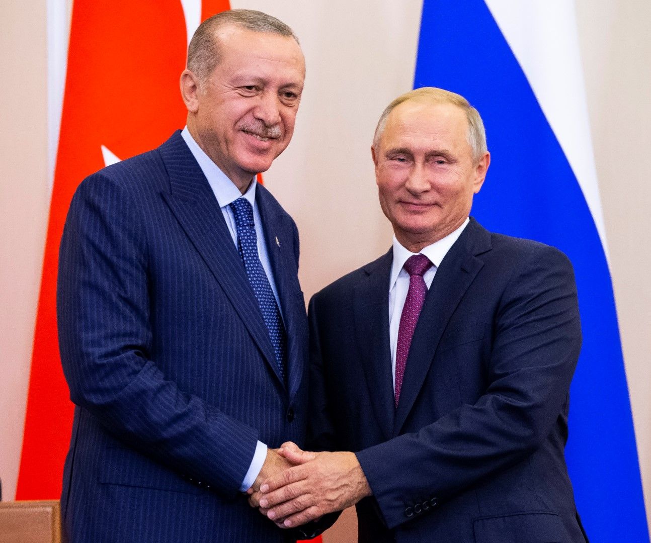 Реджеп Ердоган и Владимир Путин разговаряха в Сочи
