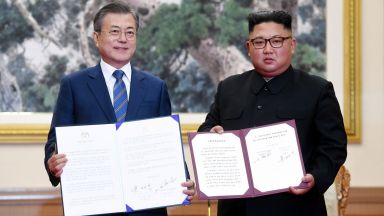 Лидерите на двете Кореи се разбраха за олимпийска кандидатура