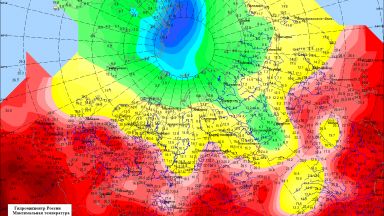 Рекордно топло в Европейска Русия