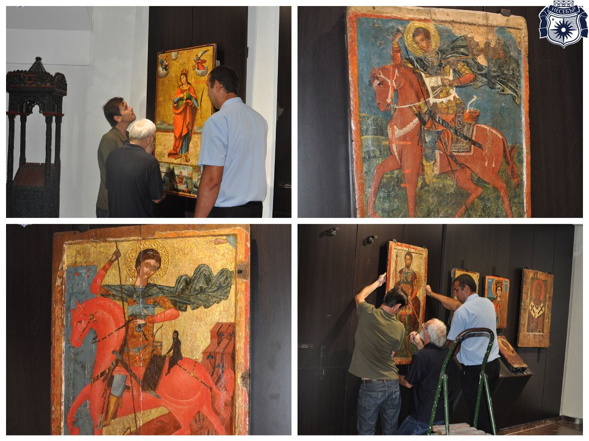Несебърският музей посрещна своите икони
