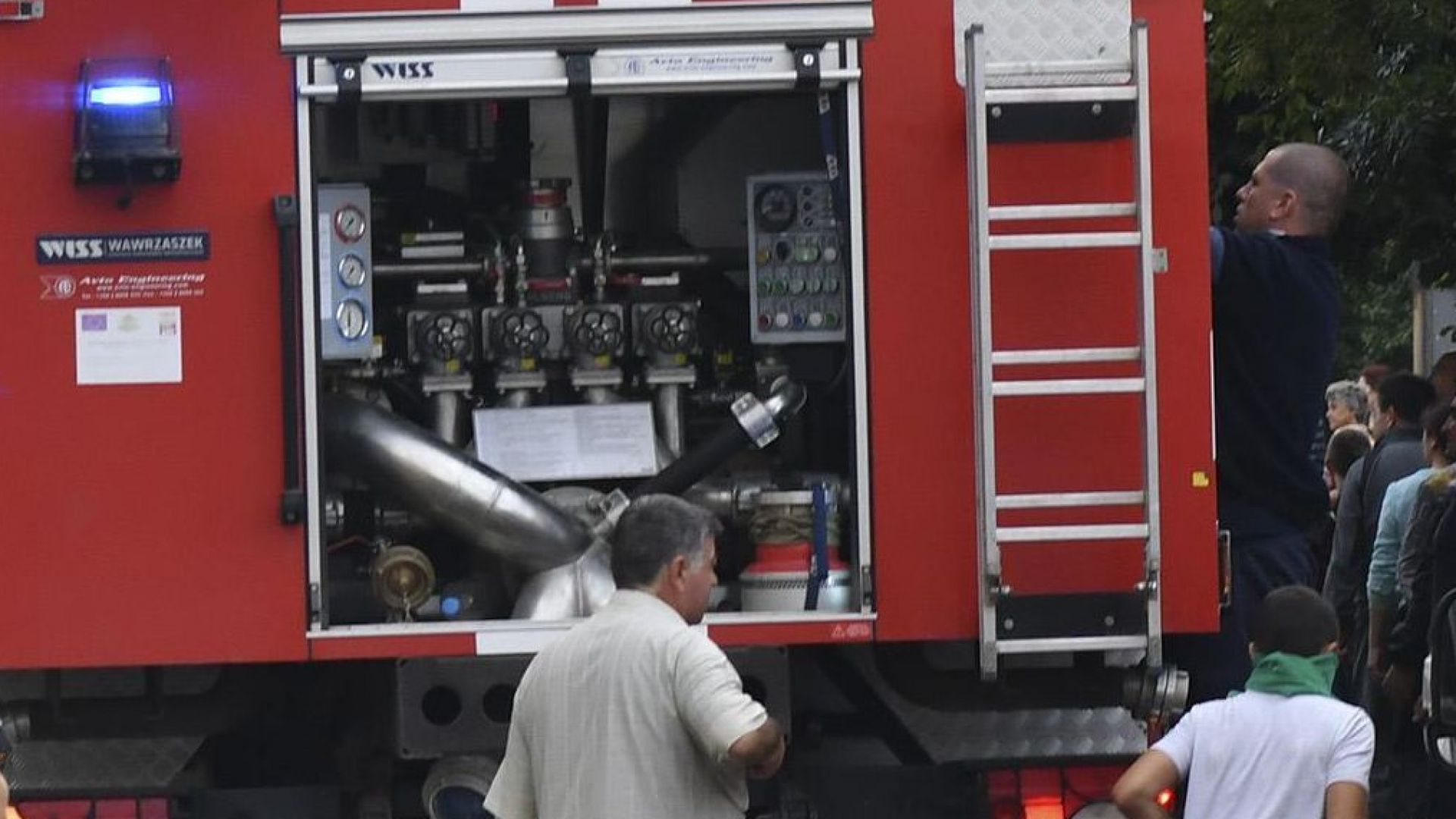 Рейс на градския транспорт се запали в столицата При инцидента