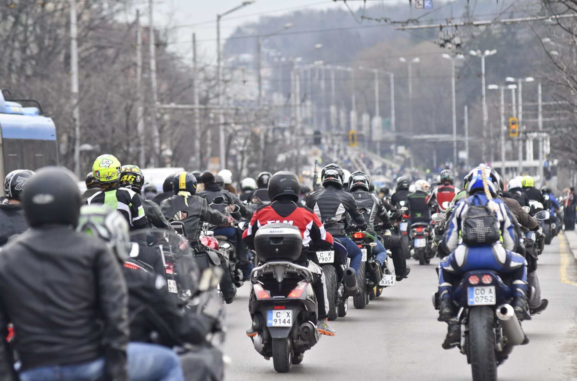 Тази година шествието на мотористите няма да премине през центъра на София (сн. архив)