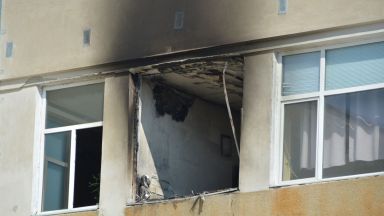 Горя училище в Русе, пострадали няма