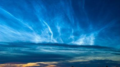 НАСА засне изключително редки облаци в земната атмосфера