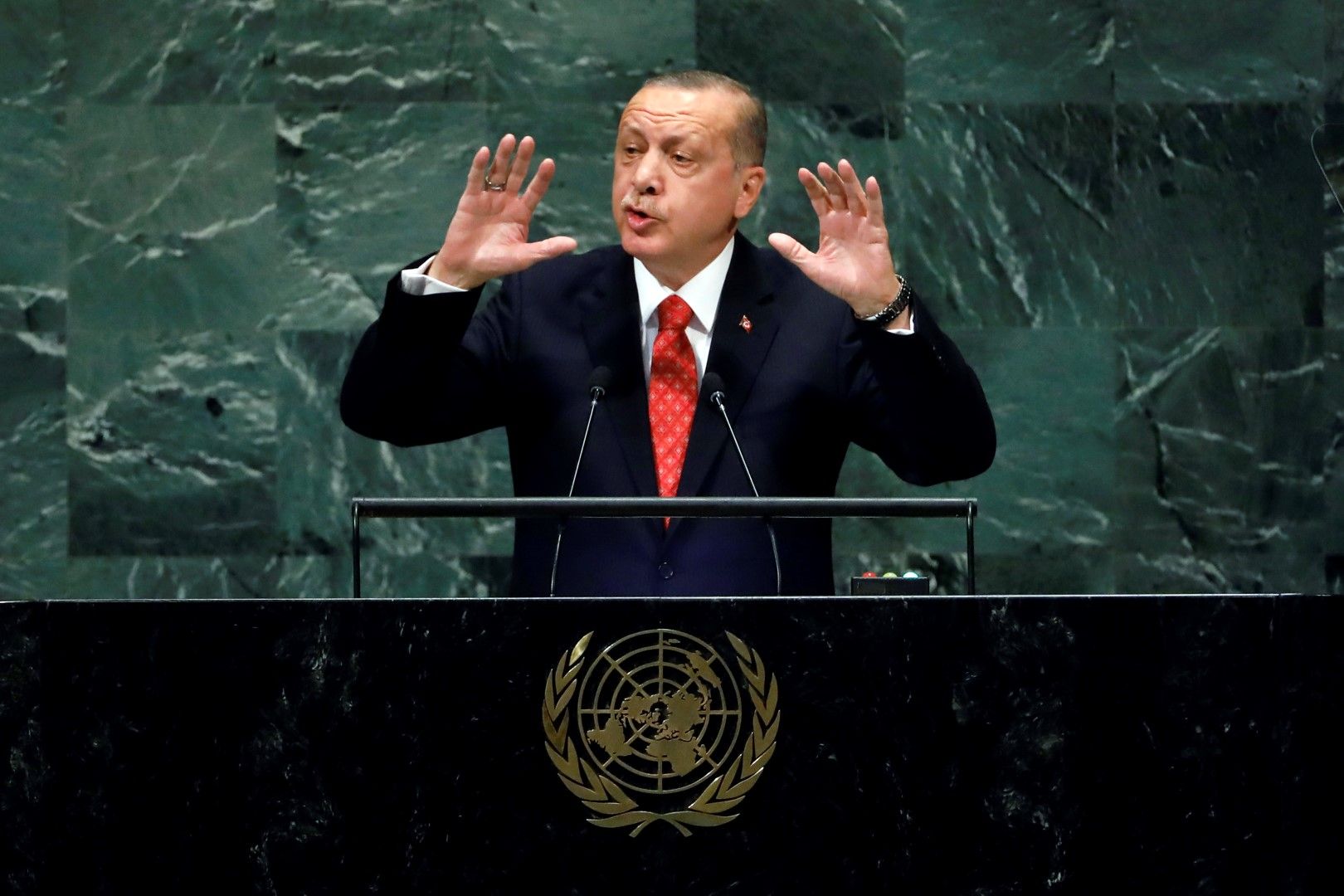 Турция се превръща в глас на света, като заявява, че светът е по-голям от пет, посочи Ердоган