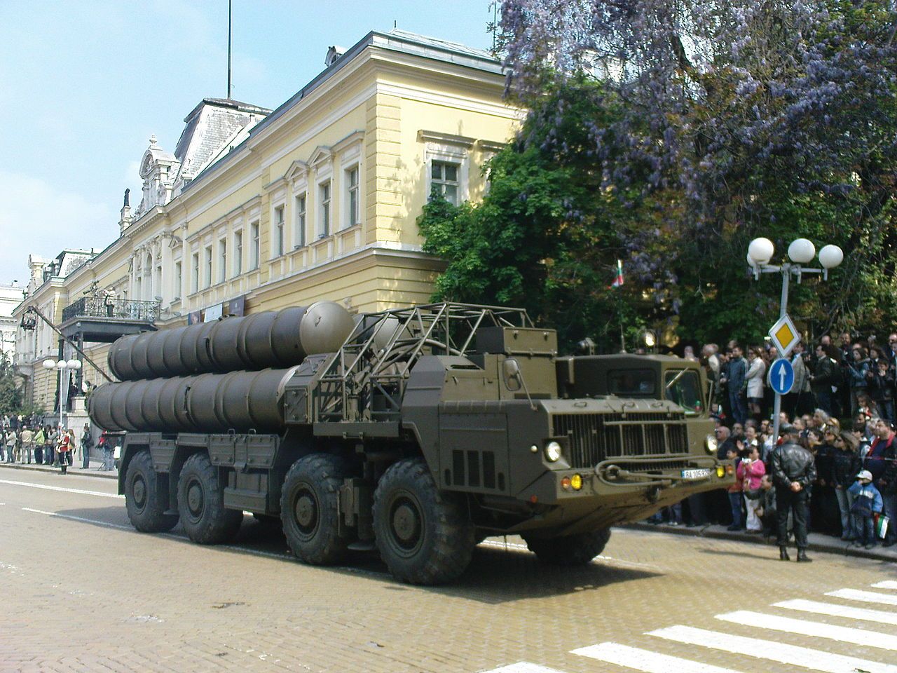 С-300 на парад в София