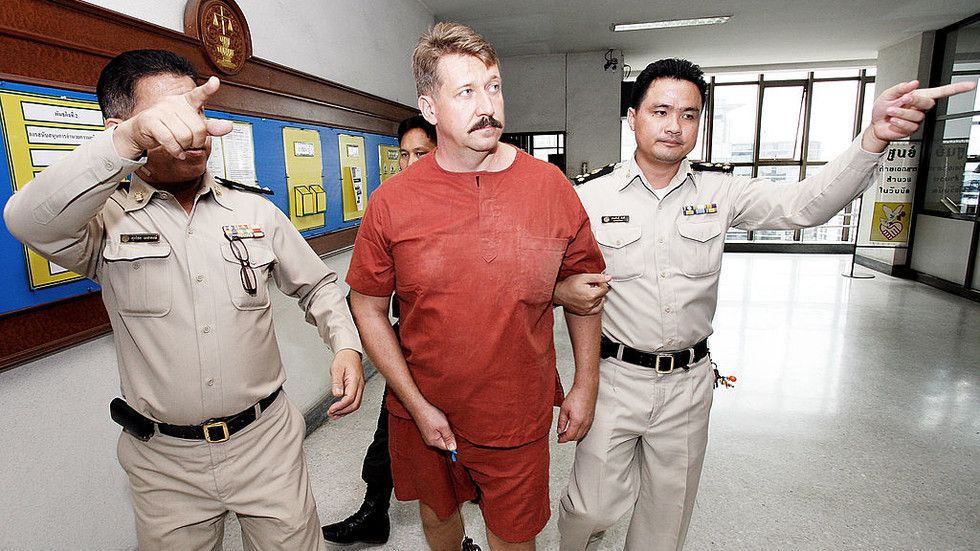 Виктор Бут бе задържан през 2008 г. в Тайланд по искане на САЩ